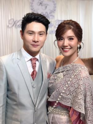 ชุดไทยเจ้าสาว ชุดไทยจักรพรรดิ์ เช่าที่แบมบี้ เวดดิ้ง ห้วยขวาง